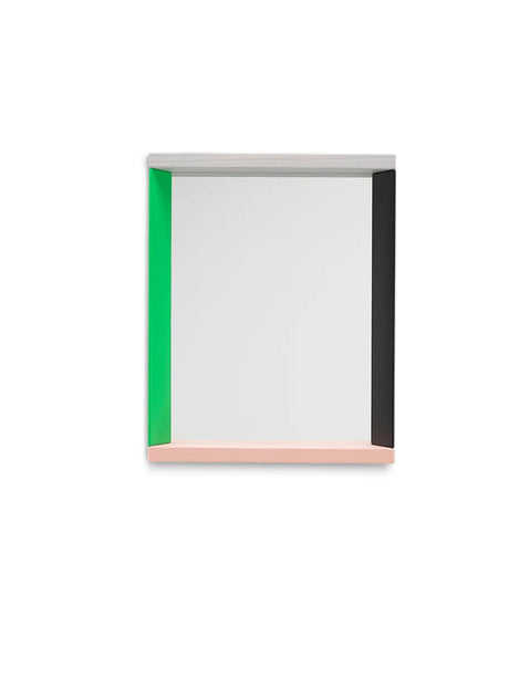Colour Frame Mirror, liten från Vitra - Blue - Orange - Jacobsen Plus