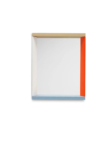 Colour Frame Mirror, liten från Vitra - Blue - Orange - Jacobsen Plus
