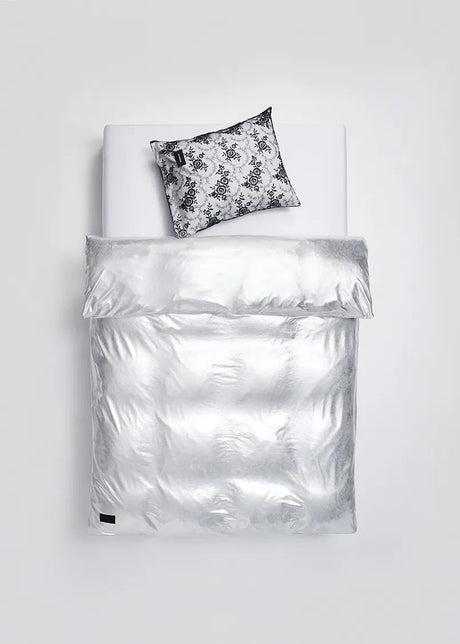 Nude Metallic Jersey Duvet Cover Enkel från Magniberg - 200 x 140 cm - Jacobsen Plus