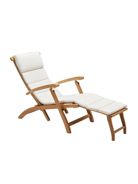 Skagerak Dyna till Steamer-solstol från Fritz Hansen - Charcoal - Jacobsen Plus