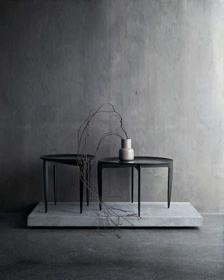 Brickbord Ø60 från Fritz Hansen - Sortmalet - Jacobsen Plus