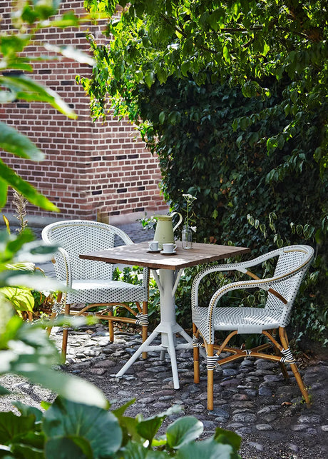Nicole Cafébord 70x70 från Sika-Design - White - Jacobsen Plus