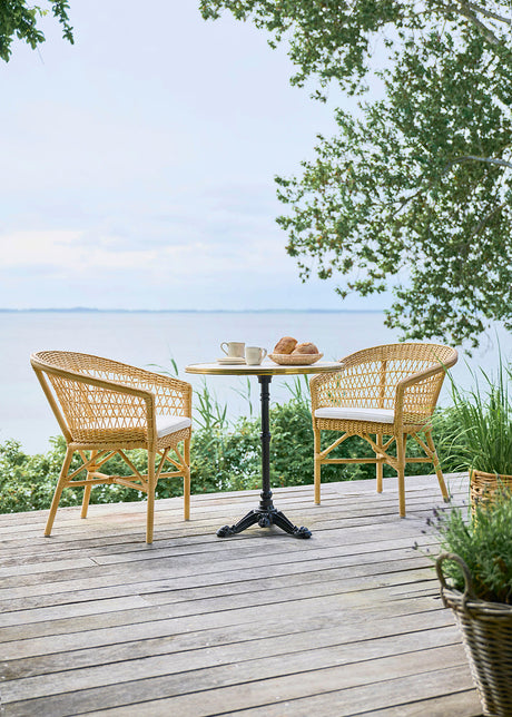 Emma Trädgårdsstol, Natur från Sika-Design - Ingen dyna - Jacobsen Plus