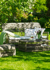 Dawn 3-sits trädgårdssoffa, Antikgrå från Sika-Design - 2 - Jacobsen Plus