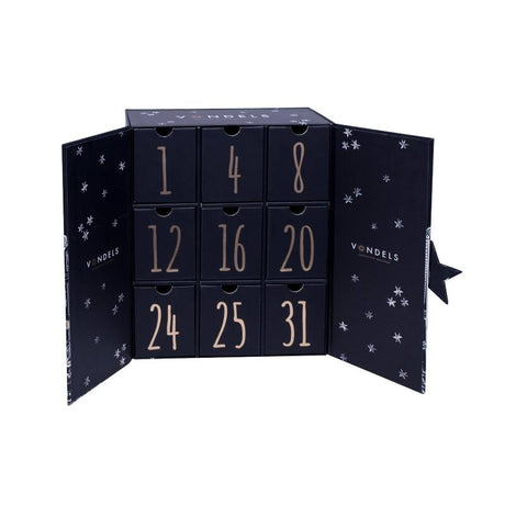 Vondels Adventskalender – Set med 9 julkulor - 5 - Jacobsen Plus