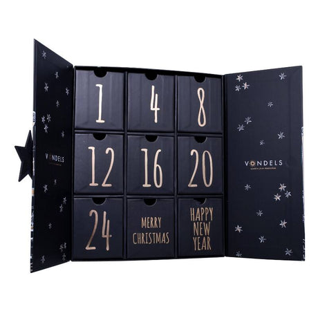 Vondels Adventskalender – Set med 9 julkulor - 2 - Jacobsen Plus
