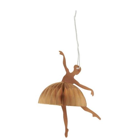 Pappersdekoration, ballerina i dansposition från Ib Laursen - 1 - Jacobsen Plus