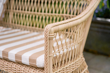 Charlot 3-sits trädgårdssoffa, Natur från Sika-Design - Ingen dyna - Jacobsen Plus