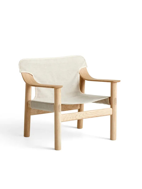 Bernard Stol från HAY - Matt lacquered oak - Raw canvas - Jacobsen Plus