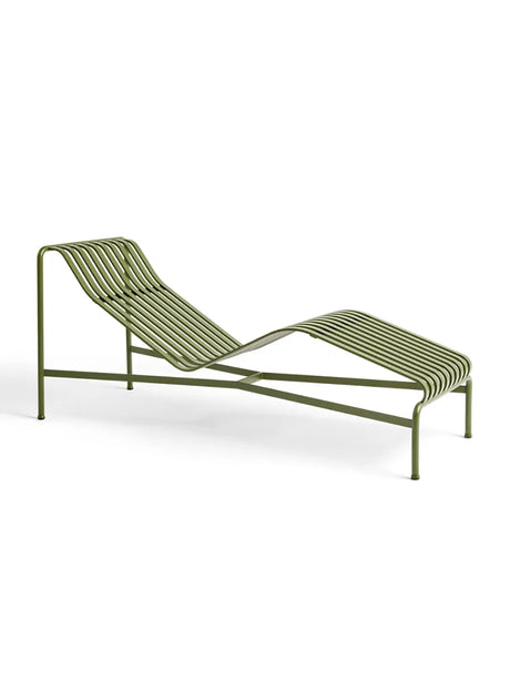 Palissade Chaise Longue, olivgrön från HAY - Jacobsen Plus