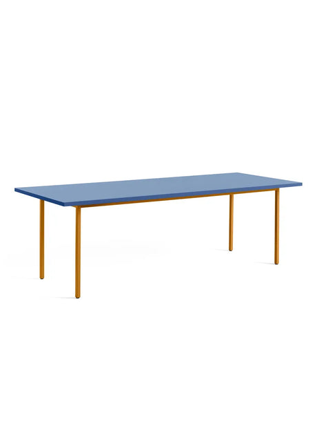 Two-Colour Matbord 240x90 från HAY - Light grey / Ochre - Jacobsen Plus