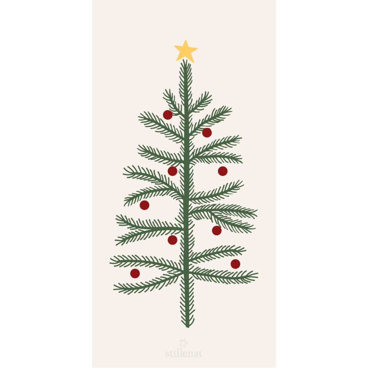 Servetter My Nostalgic Christmas – julmotiv från Ib Laursen - Juletræ - Jacobsen Plus