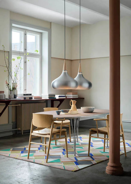 Orient Pendel, aluminium från Fritz Hansen - P1 (Ø250 mm) - Jacobsen Plus