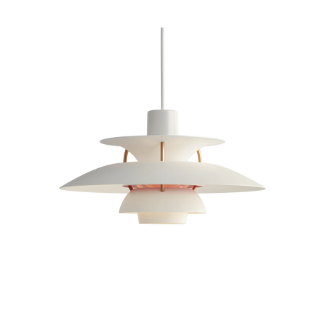 PH 5 Mini pendel, Modern vit av Poul Henningsen - Jacobsen Plus