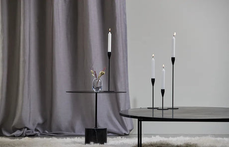 Jupiter Ljusstake, svart från Piet Hein - Table - H: 30 cm - Jacobsen Plus