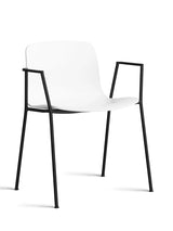 About a Chair AAC18 från Hay - White / Svart pulverlakeret stål - Jacobsen Plus