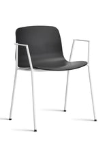 About a Chair AAC18 från Hay - Black / Vit pulverlakeret stål - Jacobsen Plus