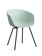 About a Chair AAC26 från HAY - Dusty Mint / Svart pulverlakeret stål - Jacobsen Plus
