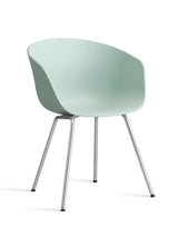 About a Chair AAC26 från HAY - Dusty Mint / Förkromad stål - Jacobsen Plus