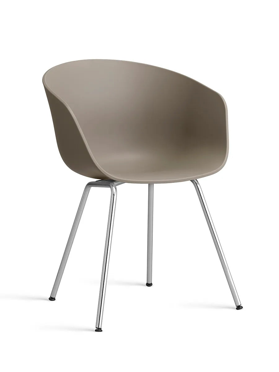 About a Chair AAC26 från HAY - Khaki / Förkromad stål - Jacobsen Plus