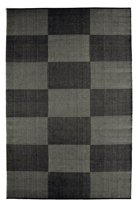 Check Matta, 200 x 300 cm från Hay - Black - Jacobsen Plus