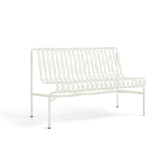 Palissade Dining Bench utan armstöd, krämvit från Hay