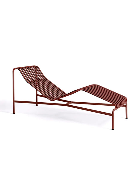 Palissade Chaise Longue, järnröd från HAY - Jacobsen Plus