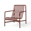 Palissade Lounge Chair High, järnröd från HAY