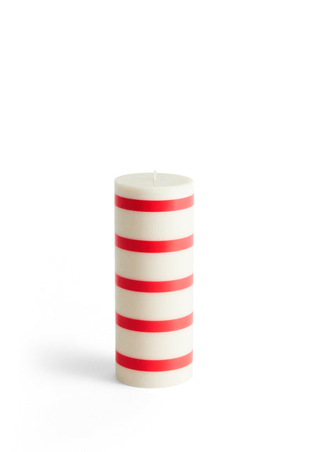 Column Candle Medium, off-white och röd från Hay - 1 - Jacobsen Plus