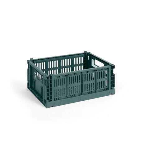 Colour Crate Medium, mörkgrön från Hay - 1 - Jacobsen Plus