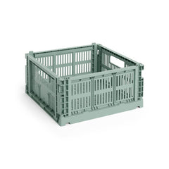 Colour Crate Medium Square, Salviagrön från Hay