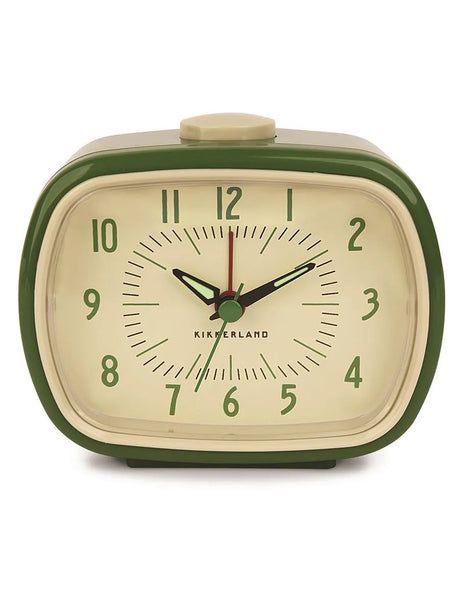 Retro Alarm Clock, grön från Kikkerland - Jacobsen Plus