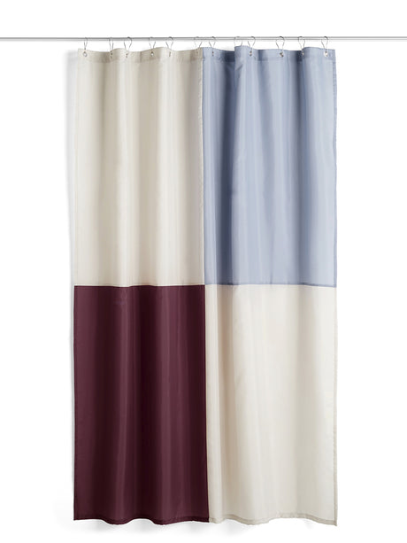 Check duschdraperi från Hay - Burgundy - Jacobsen Plus