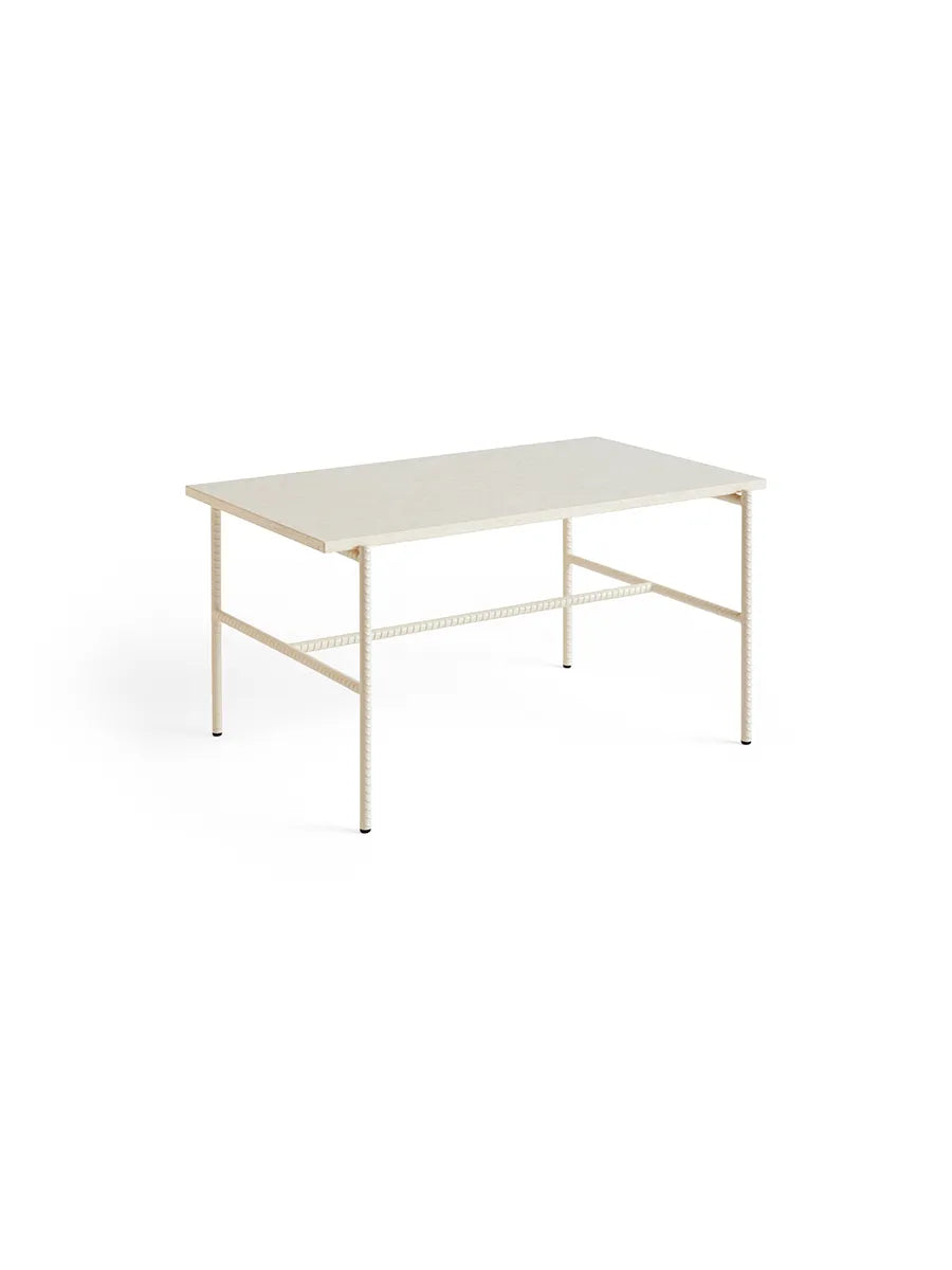 Rebar soffbord från Hay - Alabaster / Beige Marble - Jacobsen Plus