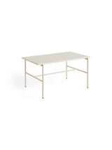 Rebar soffbord från Hay - Alabaster / Beige Marble - Jacobsen Plus