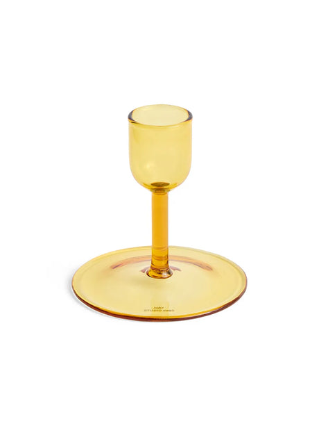 Tiny Ljusstake, rak från Hay - Yellow - Jacobsen Plus