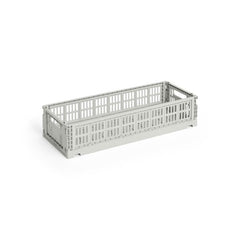 Colour Crate Mini Oblong, Grå från Hay
