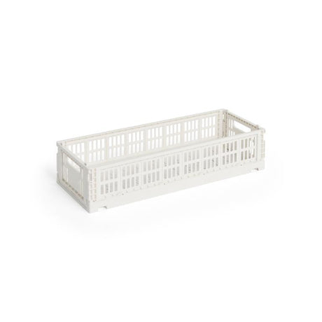 Colour Crate Mini Oblong, Off-white från Hay - Jacobsen Plus