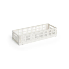 Colour Crate Mini Oblong, Off-white från Hay