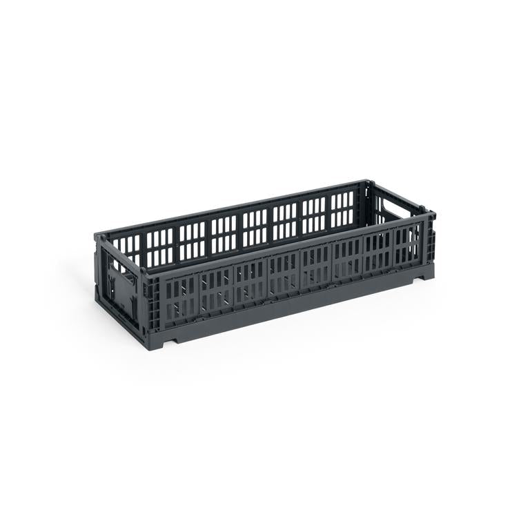 Colour Crate Mini Avlång, Kolgrå från HAY - 1 - Jacobsen Plus