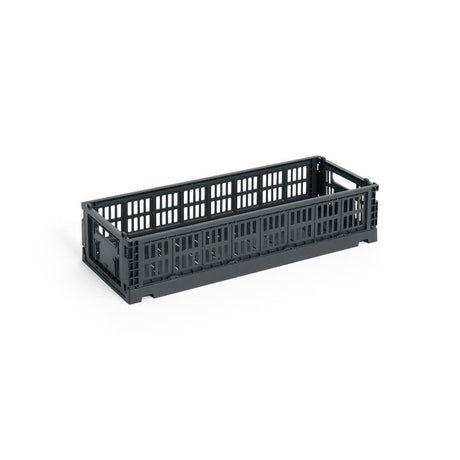 Colour Crate Mini Avlång, Kolgrå från HAY - Jacobsen Plus