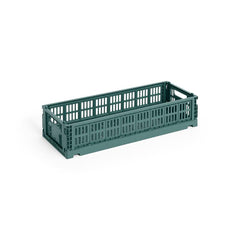 Colour Crate Mini avlång, mörkgrön från Hay