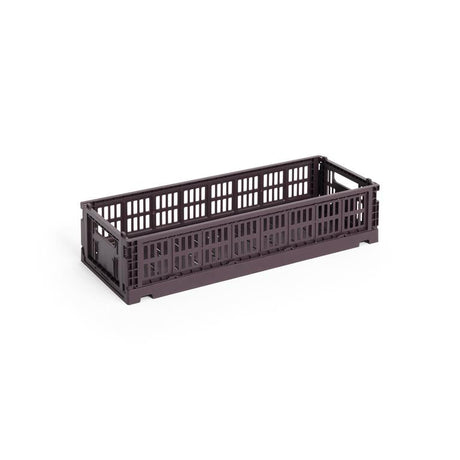 Colour Crate Mini Oblong, Bordeaux från Hay - Jacobsen Plus