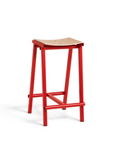 Taburete 8 Bar Stool, låg från Hay - Signal Red - Jacobsen Plus