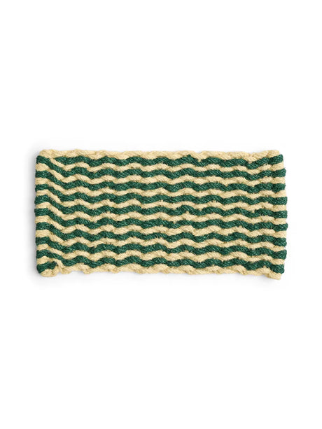 Coco Dörrmatta från Hay - Dark Green and White - Jacobsen Plus