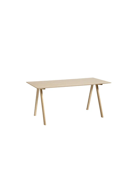 CPH10 Skrivbord, 160 cm från Hay - Sortlakeret eg / Sortlakeret eg - Jacobsen Plus