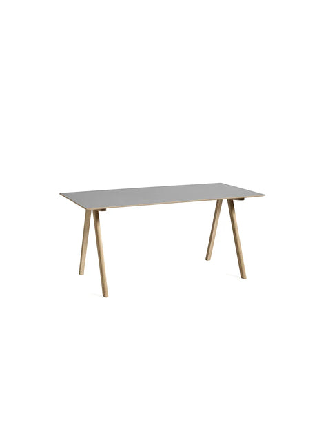 CPH10 Skrivbord, 160 cm från Hay - Sortlakeret eg / Sortlakeret eg - Jacobsen Plus