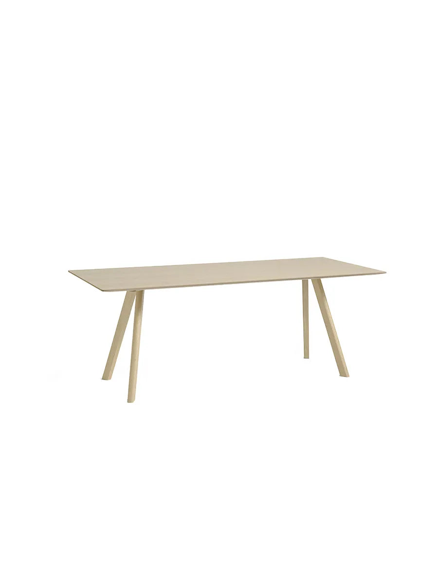 CPH30 bord, 200 cm från Hay - Lackerad eg / Lackerad eg - Jacobsen Plus