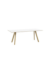 CPH30 bord, 200 cm från Hay - Vit laminat / Lackerad eg - Jacobsen Plus