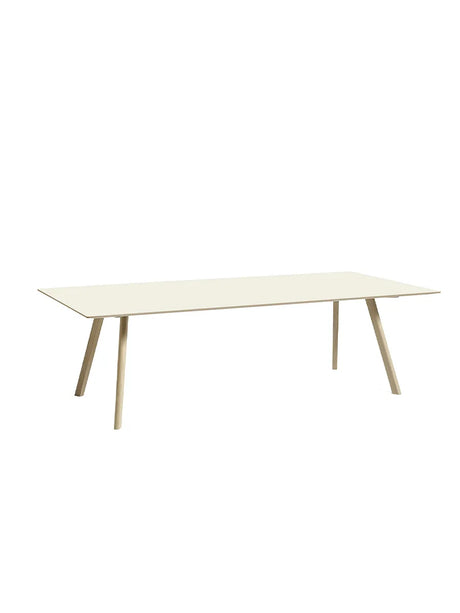 CPH30 bord, 250 cm från Hay - Sortlakeret eg / Sortlakeret eg / L: 250 x B: 90 x H: 74 cm - Jacobsen Plus
